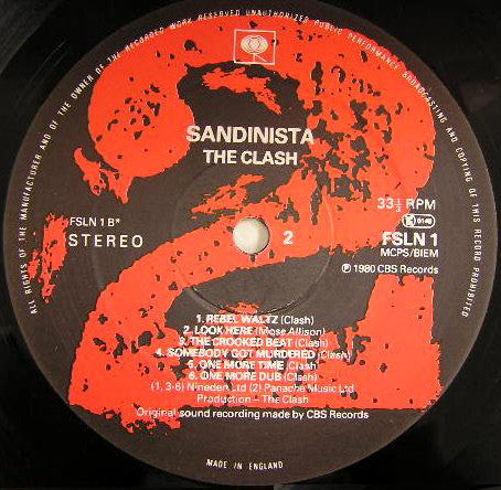 The Clash : Sandanista!