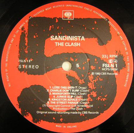 The Clash : Sandanista!