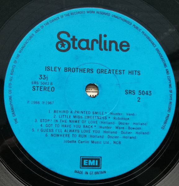 Isley Brothers* – Greatest Hits