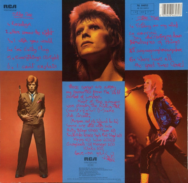 David Bowie : Pin-ups