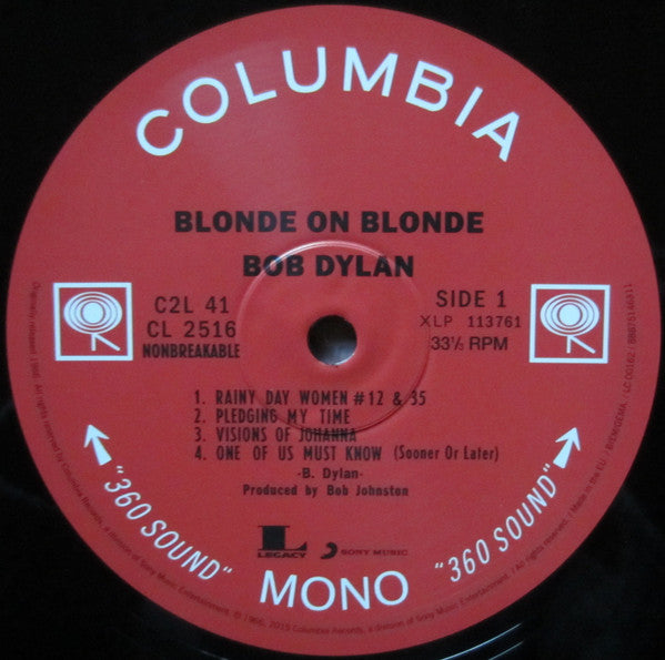Bob Dylan : Blonde on Blonde