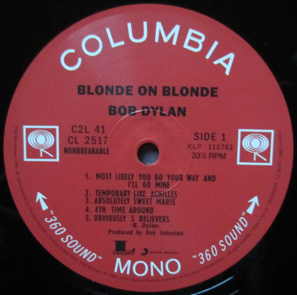 Bob Dylan : Blonde on Blonde