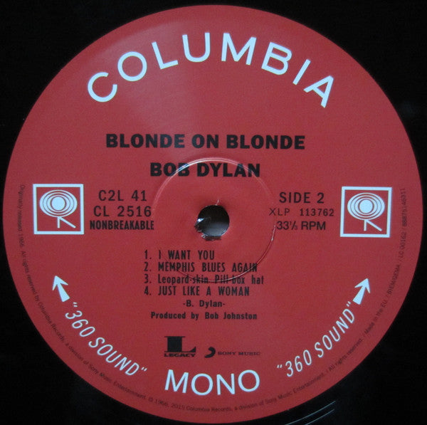 Bob Dylan : Blonde on Blonde