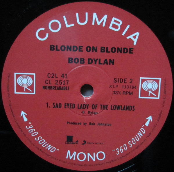 Bob Dylan : Blonde on Blonde