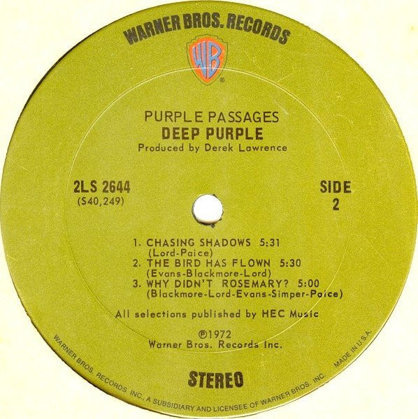 Deep Purple : Purple Passages