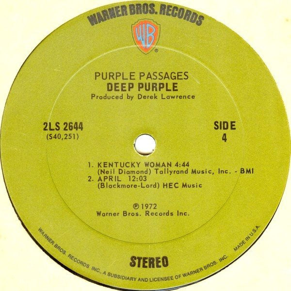 Deep Purple : Purple Passages