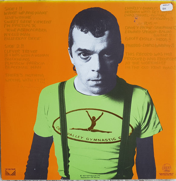 Ian Dury :New Boots and Panties!!