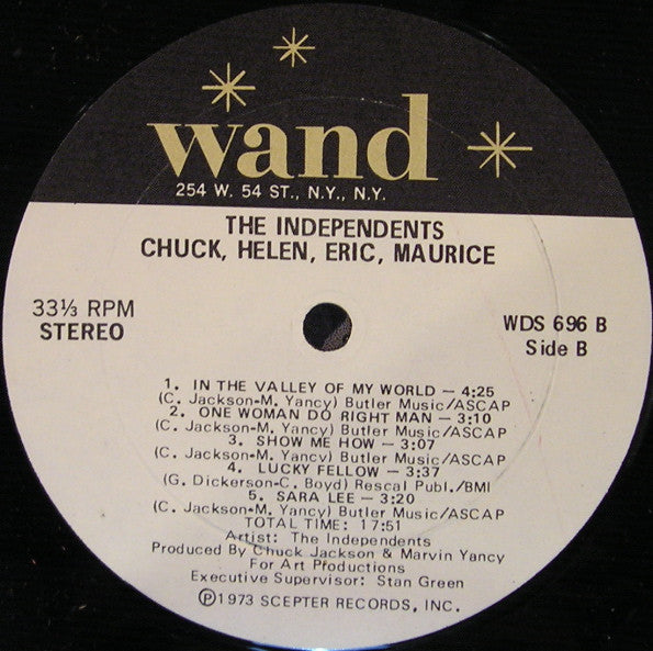 The Independents : Chuck, Eric, Maurice
