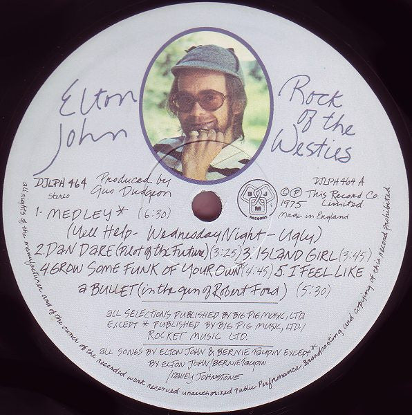 Elton John : Rock of the westies