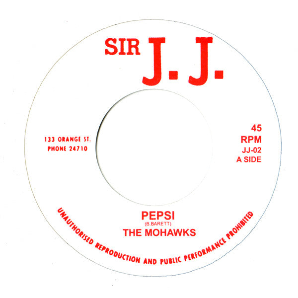 The Mohawks : Pepsi/ Mony Mony