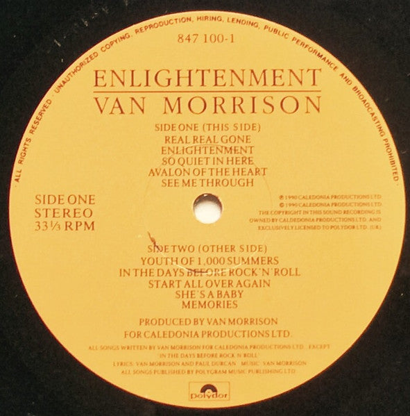 Van Morrison : Enlightenment