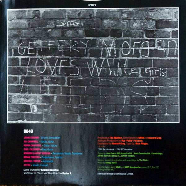 UB 40: Geffery Morgan