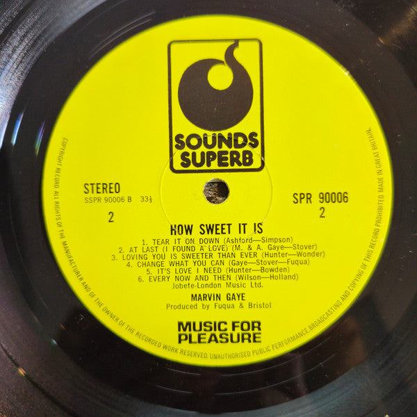 Marvin Gaye – How Sweet It Is (To Be Loved By You)