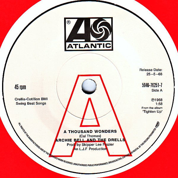 Archie Bell & The Drells – A Thousand Wonders / Here I Go Again