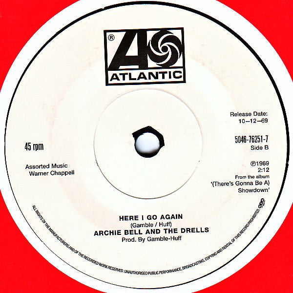 Archie Bell & The Drells – A Thousand Wonders / Here I Go Again