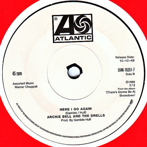 Archie Bell & The Drells – A Thousand Wonders / Here I Go Again