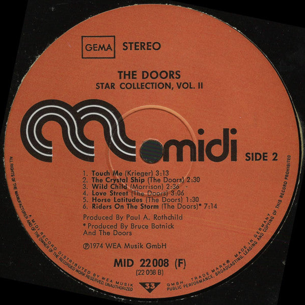 The Doors : Star collection volume II