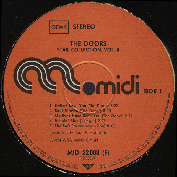The Doors : Star collection volume II