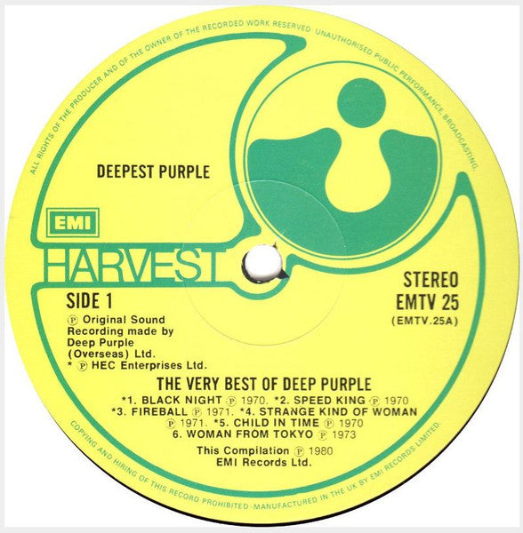 Deep Purple : Deepest Purple The Very Best
