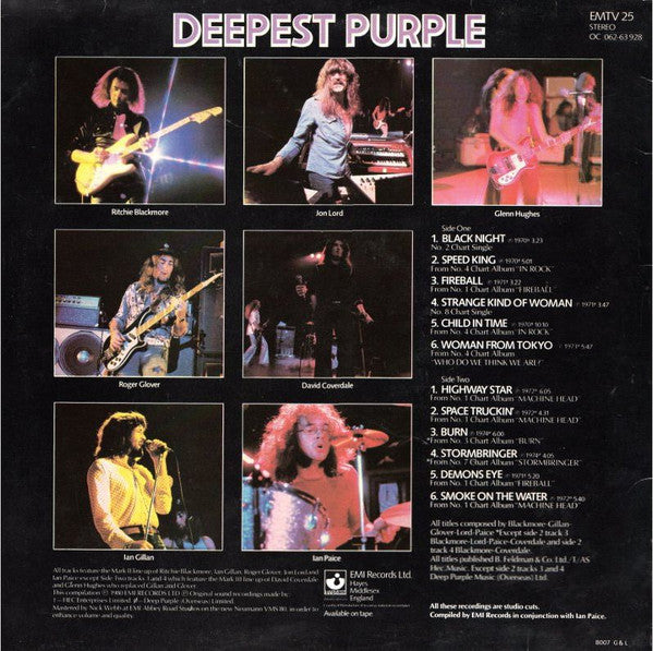 Deep Purple : Deepest Purple The Very Best