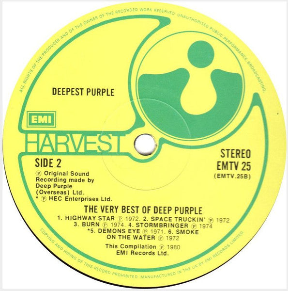 Deep Purple : Deepest Purple The Very Best