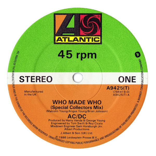 AC/DC : Who made who