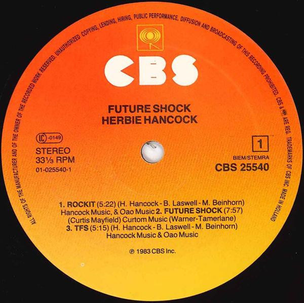 Herbie Hancock : Future Shock