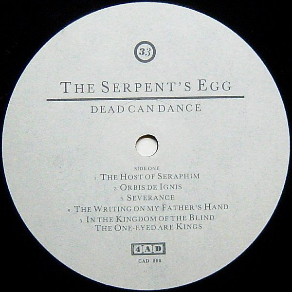 Dead can Dance : The Serpents Egg