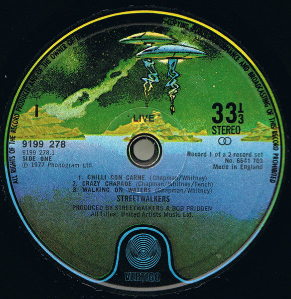 Streetwalkers : Live