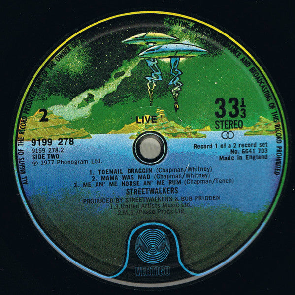 Streetwalkers : Live