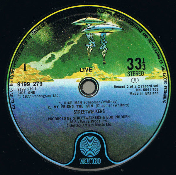 Streetwalkers : Live