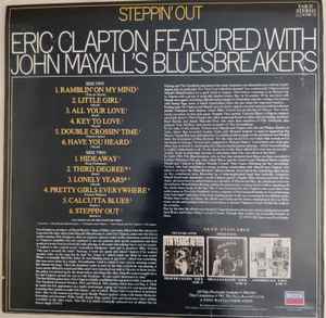 Eric Clapton,& Champion Jack Dupree & ;Otis Spann;‎–& Steppin'n Out Eric Clapton Featured with John Mayall's Bluesbreakers