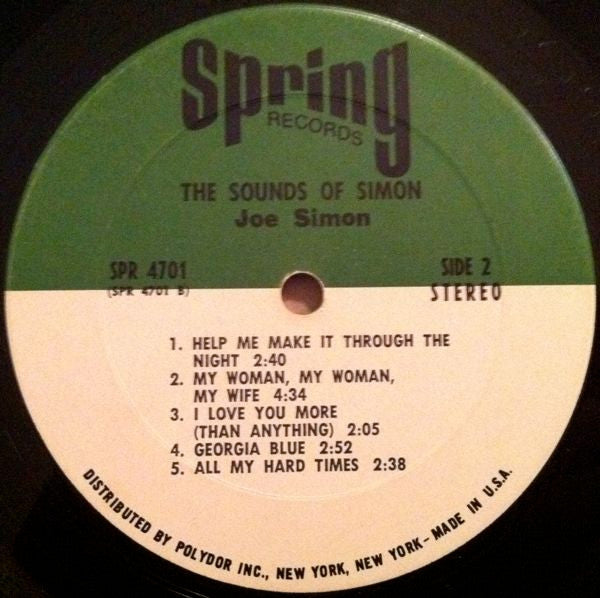 Joe Simon : The Sounds of Simon