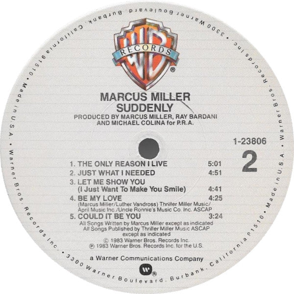 Marcus Miller : Suddenly