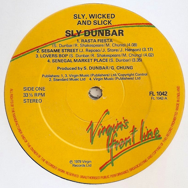 Sly Dunbar : Sly, Wicked and Slick