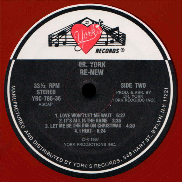 DR York : Re-New