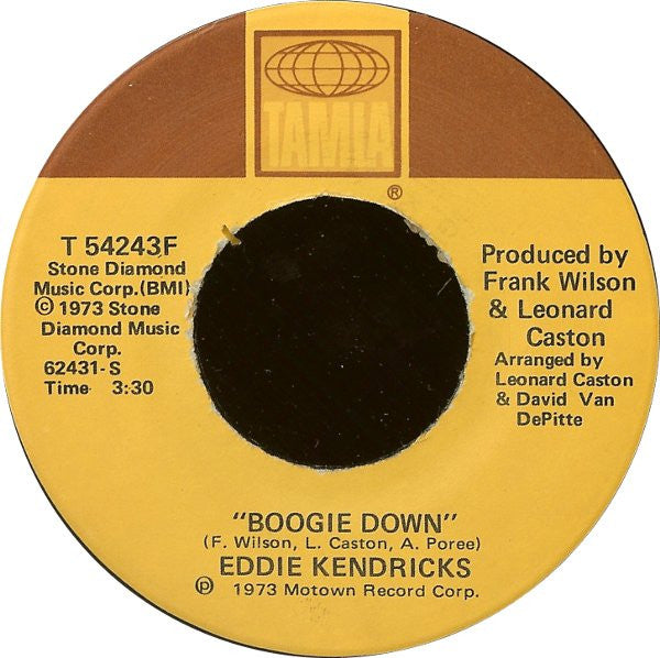 Eddie Kendricks : Boogie Down
