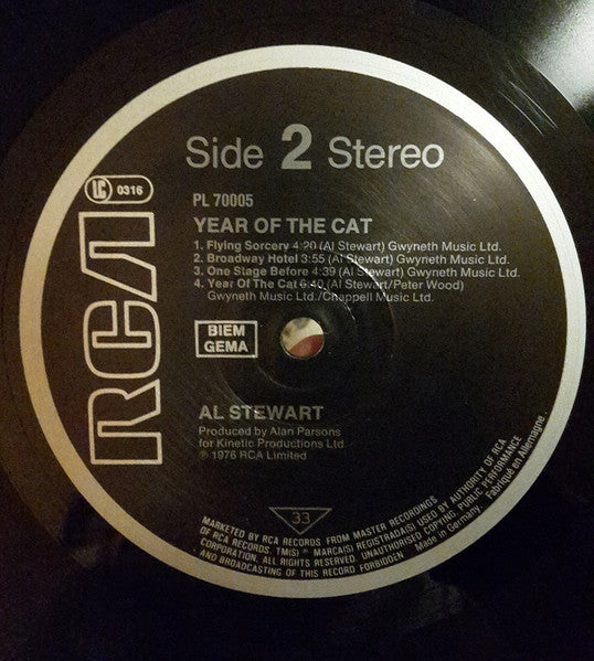 Al Stewart : Year of the cat