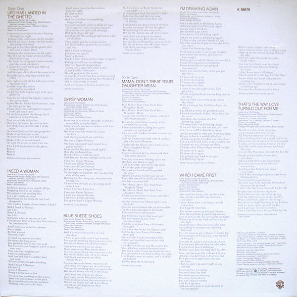 Ry Cooder : The Slide area