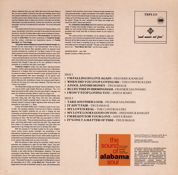 Various – The Sound Of Alabama Soul