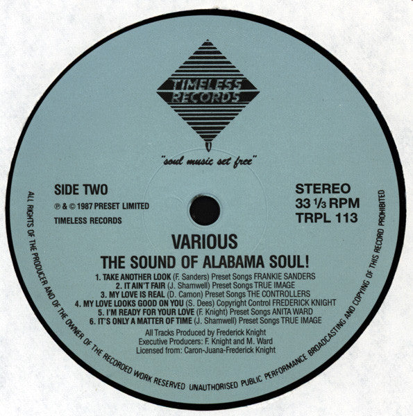 Various – The Sound Of Alabama Soul