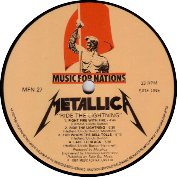 Metallica : Ride the lightening