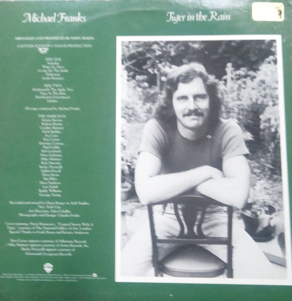 Michael Franks : Tiger in the rain