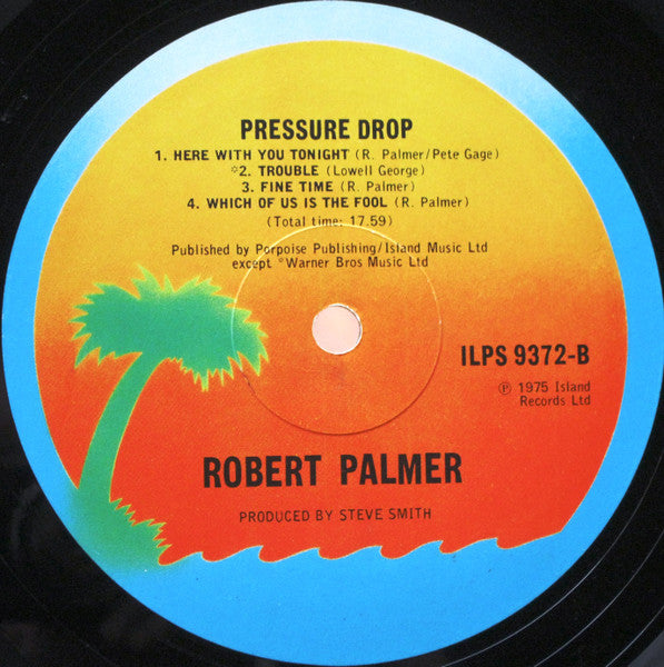 Robert Palmer : Pressure Drop