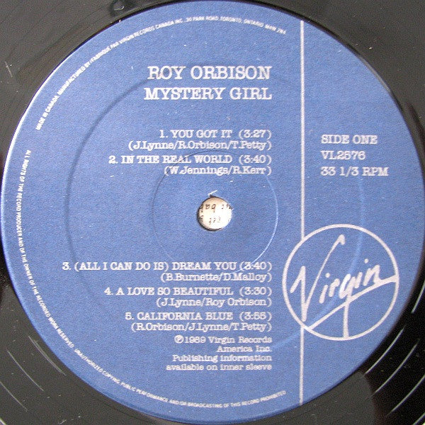 Roy Orbison : Mystery Girl