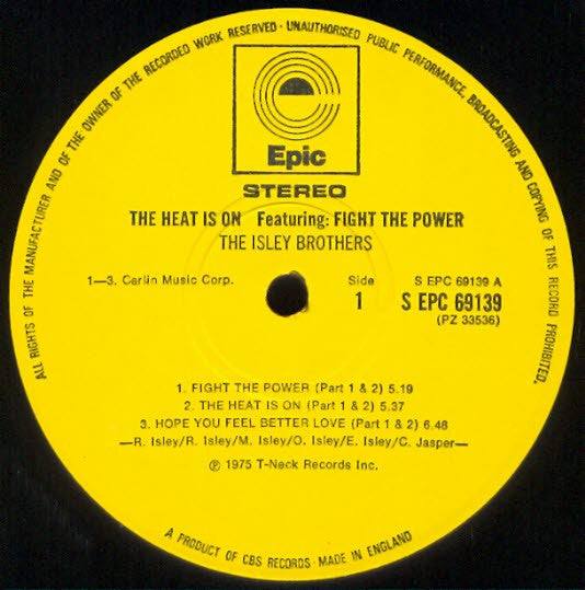 The Isley Brothers : The Heat is on