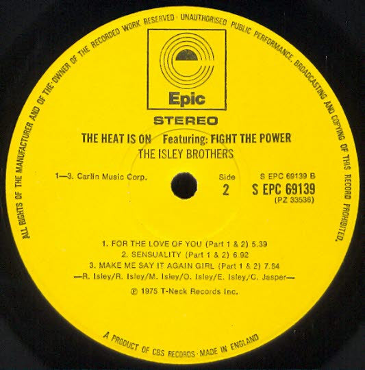 The Isley Brothers : The Heat is on