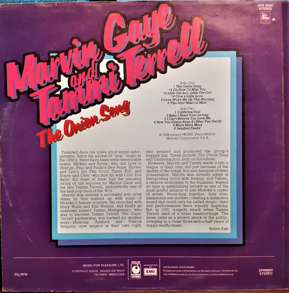 VA: Marvin Gaye & Tammi Terrell The Onion Song