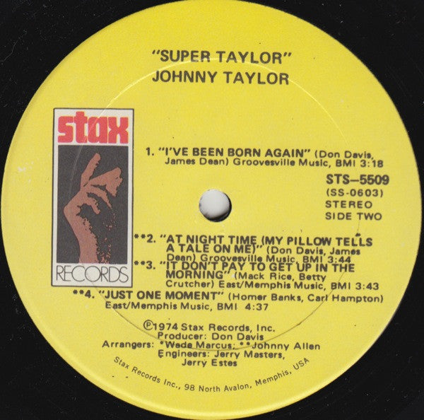 Johnny Taylor : Super Taylor