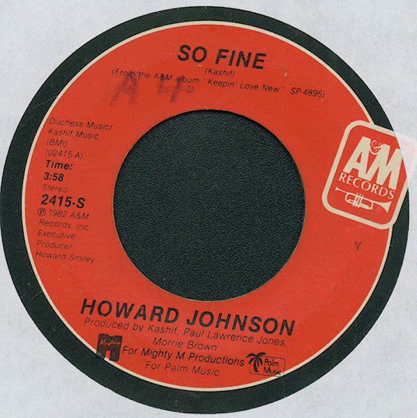 Howard Johnson : So Fine